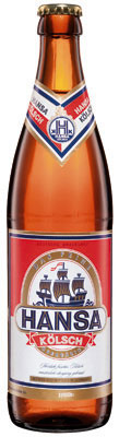 Das Bier Hansa Kölsch wird hier als Produktbild gezeigt.