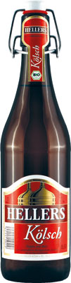 Das Bier Hellers Kölsch wird hier als Produktbild gezeigt.