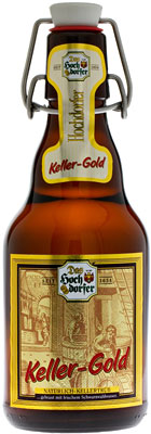 Das Bier Hochdorfer Keller-Gold wird hier als Produktbild gezeigt.