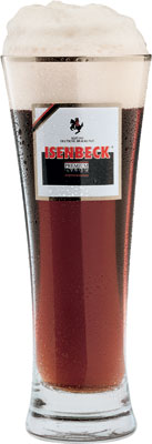 Das Bier Isenbeck Premium Dark wird hier als Produktbild gezeigt.
