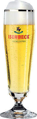 Das Bier Isenbeck Premium Pils wird hier als Produktbild gezeigt.