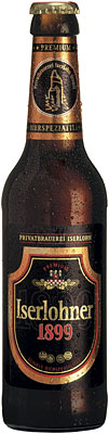 Das Bier Iserlohner 1899 Dunkel wird hier als Produktbild gezeigt.