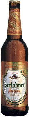 Das Bier Iserlohner Weizen Hefetrüb wird hier als Produktbild gezeigt.
