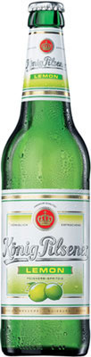Das Bier König Pilsener Lemon wird hier als Produktbild gezeigt.