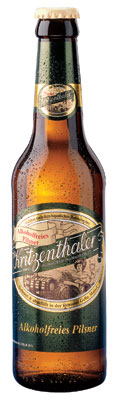 Das Bier Kritzenthaler Alkoholfreies Pilsner wird hier als Produktbild gezeigt.