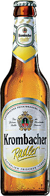 Das Bier Krombacher Radler wird hier als Produktbild gezeigt.