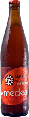 Das Bier la medea wird hier als Produktbild gezeigt.
