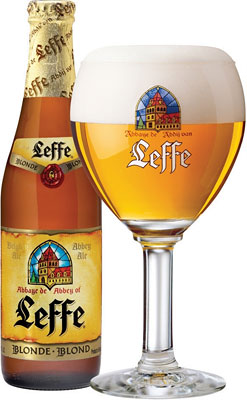 Das Bier Leffe Blonde / Blond wird hier als Produktbild gezeigt.