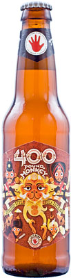 Das Bier Left Hand Brewing Co. 400 Pound Monkey wird hier als Produktbild gezeigt.