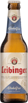 Das Bier Leibinger Alkoholfrei wird hier als Produktbild gezeigt.