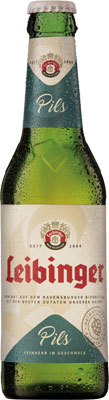 Das Bier Leibinger Pils wird hier als Produktbild gezeigt.