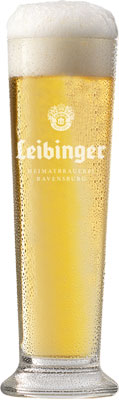 Das Bier Leibinger Pils wird hier als Produktbild gezeigt.