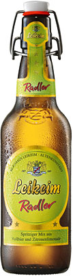 Das Bier Leikeim Radler wird hier als Produktbild gezeigt.