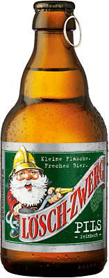 Das Bier Lösch-Zwerg Pils wird hier als Produktbild gezeigt.
