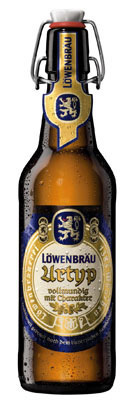 Das Bier Löwenbräu Urtyp wird hier als Produktbild gezeigt.