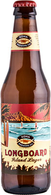Das Bier Longboard Island Lager wird hier als Produktbild gezeigt.
