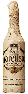 Das Bier Maredsous Blonde / Blond wird hier als Produktbild gezeigt.