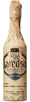Das Bier Maredsous Triple / Tripel wird hier als Produktbild gezeigt.