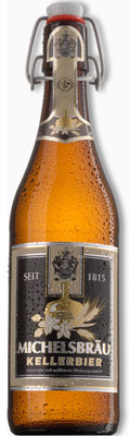 Das Bier Michelsbräu Kellerbier wird hier als Produktbild gezeigt.