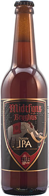 Das Bier Midtfyns Bryghus Double IPA wird hier als Produktbild gezeigt.