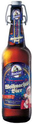 Das Bier Mönchshof Weihnachtsbier wird hier als Produktbild gezeigt.