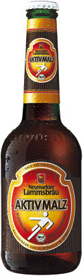 Das Bier Neumarkter Lammsbräu Aktivmalz wird hier als Produktbild gezeigt.