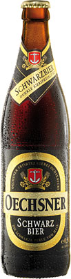 Das Bier Oechsner Schwarzbier wird hier als Produktbild gezeigt.