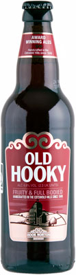 Das Bier Old Hooky wird hier als Produktbild gezeigt.