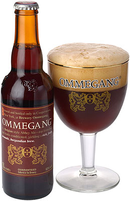 Das Bier Ommegang Abbey Ale wird hier als Produktbild gezeigt.