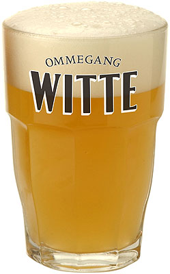 Das Bier Ommegang Witte wird hier als Produktbild gezeigt.