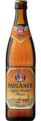 Das Bier Paulaner Original Münchner Märzen wird hier als Produktbild gezeigt.