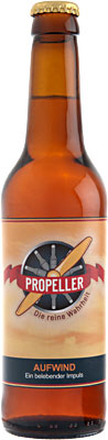 Das Bier Propeller Aufwind wird hier als Produktbild gezeigt.