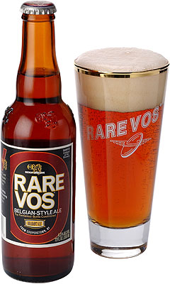Das Bier Rare Vos Belgian-Style Ale wird hier als Produktbild gezeigt.