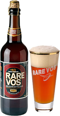Das Bier Rare Vos Belgian-Style Ale wird hier als Produktbild gezeigt.