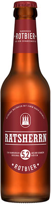 Das Bier Ratsherrn Rotbier wird hier als Produktbild gezeigt.