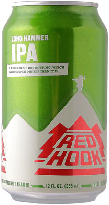Das Bier Redhook Long Hammer IPA wird hier als Produktbild gezeigt.