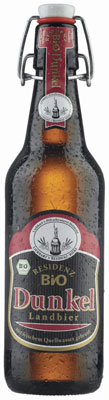 Das Bier Residenz Bio Dunkel Landbier wird hier als Produktbild gezeigt.