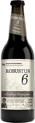 Das Bier Robustus 6 wird hier als Produktbild gezeigt.