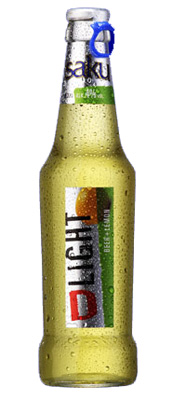 Das Bier Saku Dlight wird hier als Produktbild gezeigt.