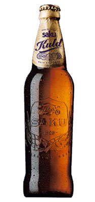 Das Bier Saku Kuld wird hier als Produktbild gezeigt.
