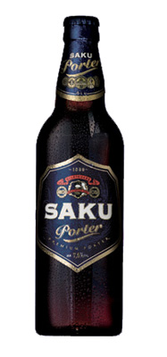 Das Bier Saku Porter wird hier als Produktbild gezeigt.
