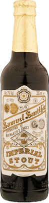 Das Bier Samuel Smith's Imperial Stout wird hier als Produktbild gezeigt.