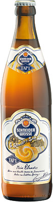 Das Bier Schneider Weisse Tap 1 Mein Blondes wird hier als Produktbild gezeigt.