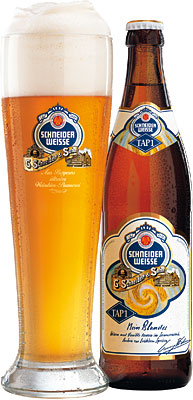 Das Bier Schneider Weisse Tap 1 Mein Blondes wird hier als Produktbild gezeigt.