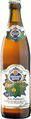 Das Bier Schneider Weisse Tap 5 Meine Hopfenweisse wird hier als Produktbild gezeigt.