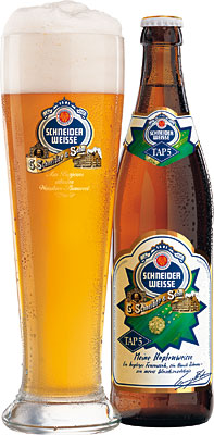 Das Bier Schneider Weisse Tap 5 Meine Hopfenweisse wird hier als Produktbild gezeigt.