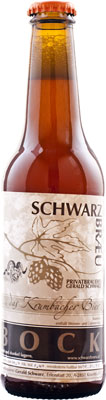 Das Bier Schwarzbraeu Bock wird hier als Produktbild gezeigt.