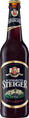 Das Bier Schwarzer Steiger wird hier als Produktbild gezeigt.