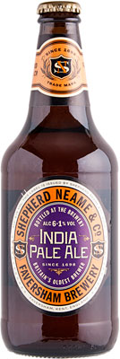 Das Bier Shepherd Neame & Co India Pale Ale wird hier als Produktbild gezeigt.