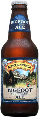 Das Bier Sierra Nevada Bigfoot Barleywine Style Ale wird hier als Produktbild gezeigt.